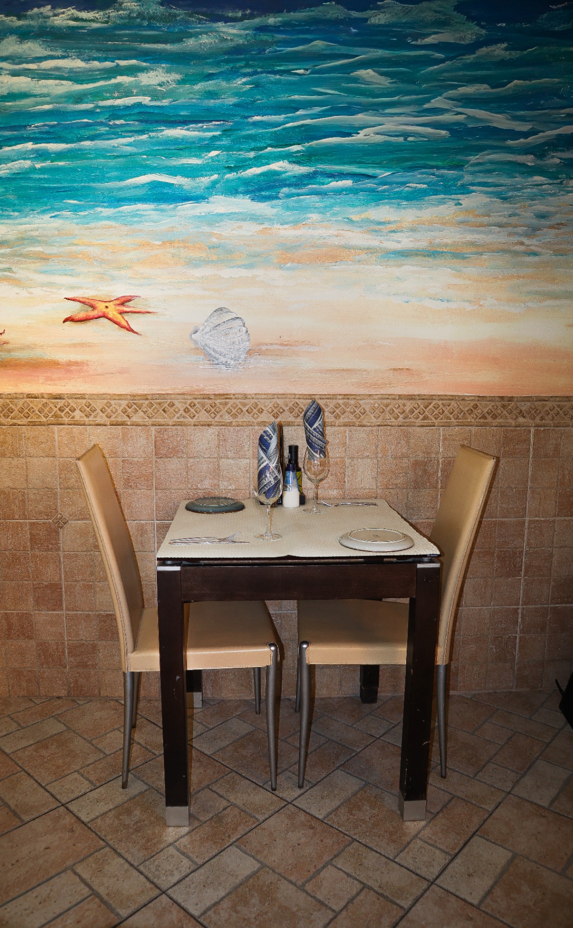 Ambiente familiar e acolhedor do Restaurante Davi